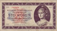 100 couronnes, 1945