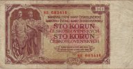 100 couronnes, 1953